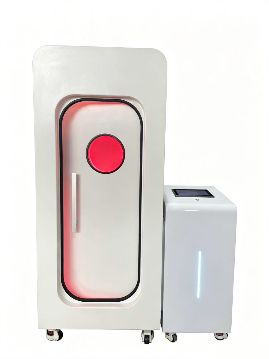 Atmos Solo — Infrared glow through the porthole